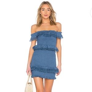 Tularosa Teri Dress in Horizon Blue